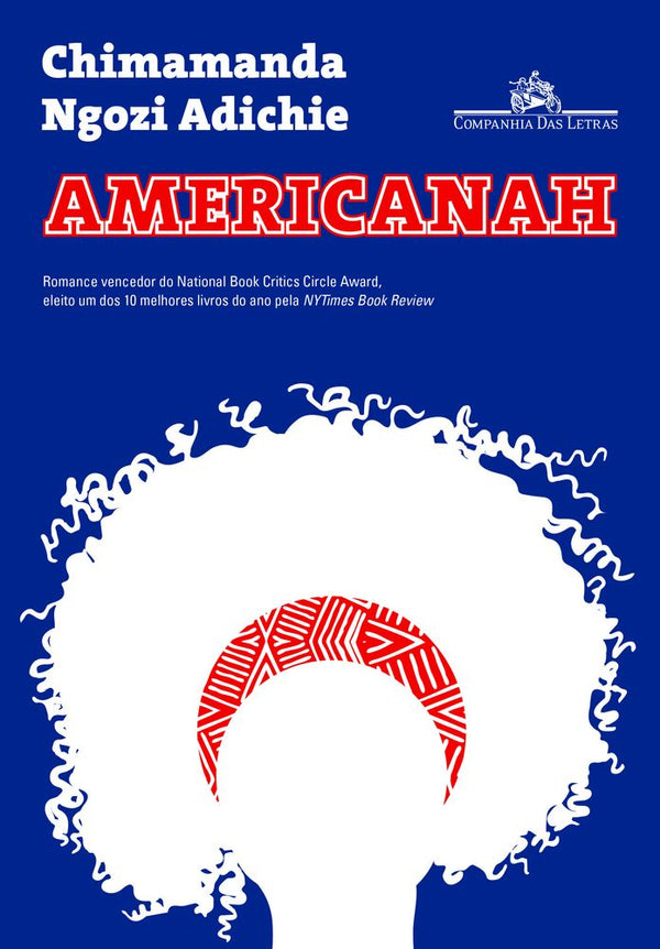 Capa do livro Americanah, de Chimamanda Ngozi Adichie