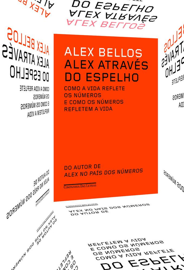 Capa do livro Alex Através do Espelho, de Alex Bellos