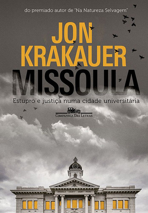 Capa do livro Missoula, de Jon Krakauer