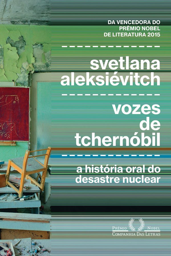 Capa do livro Vozes de Tchernóbil, de Svetlana Aleksievitch