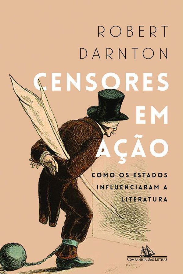 Capa do livro Censores em Ação, de Robert Darnton