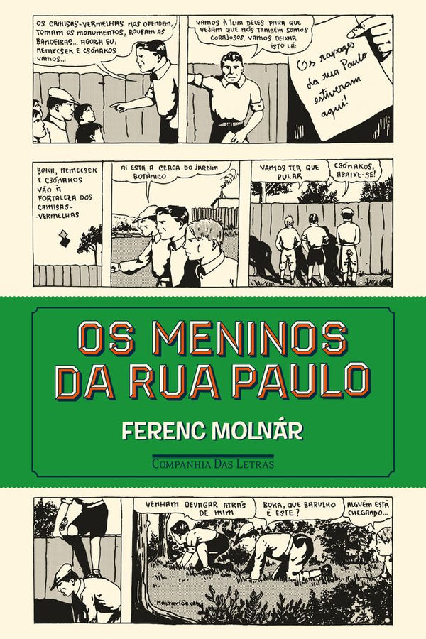 Capa do livro Os Meninos da Rua Paulo, de Ferenc Molnar