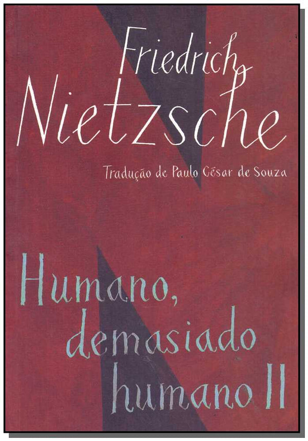Capa do livro Humano, Demasiado Humano II, de Friedrich Nietzsche
