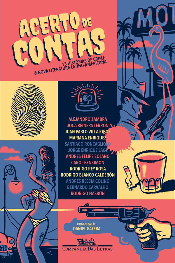 Capa do livro Acerto de Contas - Treze Historias de Crime, de Daniel Galera (org.)