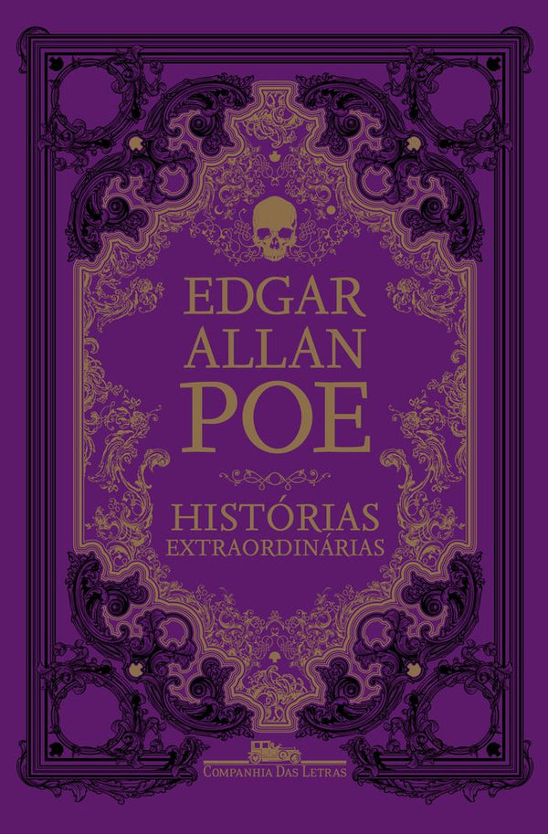 Capa do livro Histórias Extraordinárias, de Edgar Allan Poe