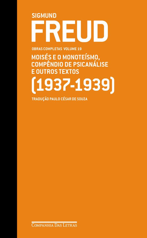 Capa do livro Freud - Vol.19 - (1937 - 1939), de Sigmund Freud