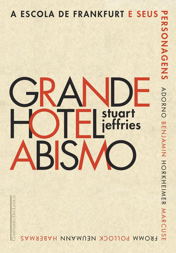 Capa do livro Grande Hotel Abismo, de Stuart Jeffries