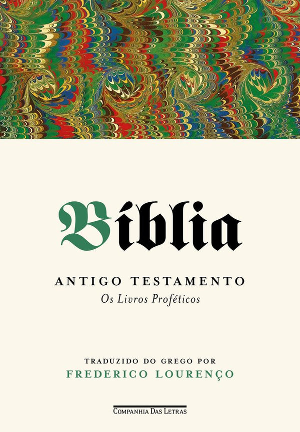 Capa do livro Bíblia – Volume III, de Editora Cia das Letras