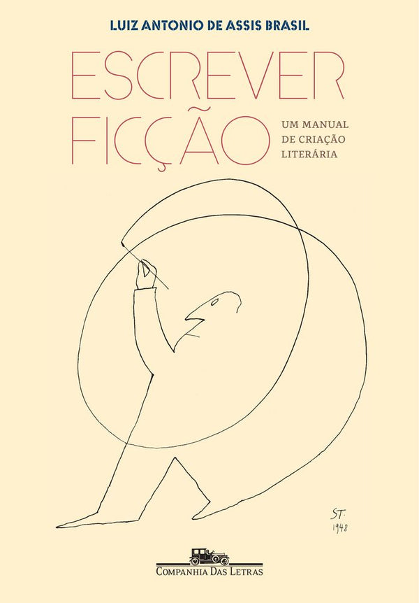 Capa do livro Escrever Ficção - Um Manual de Criação Literária, de Luiz Antonio de Assis Brasil