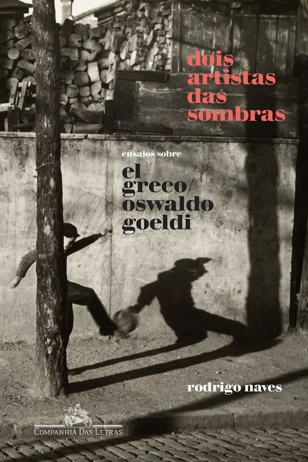 Capa do livro Dois Artistas das Sombras, de Rodrigo Naves