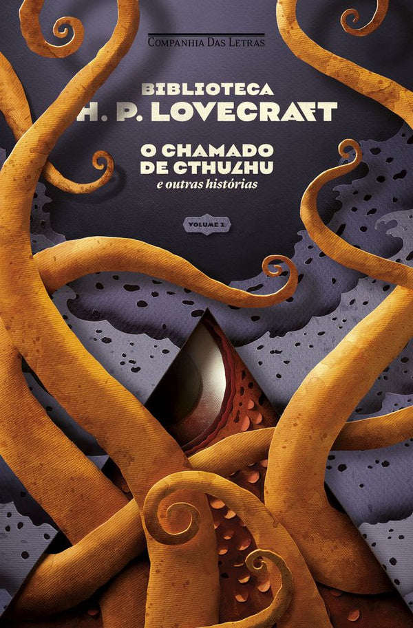 Capa do livro Biblioteca H. P. Lovecraft - Vol. 01, de H. P. Lovecraft