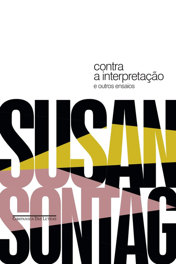 Capa do livro Contra a Interpretação, de Susan Sontag