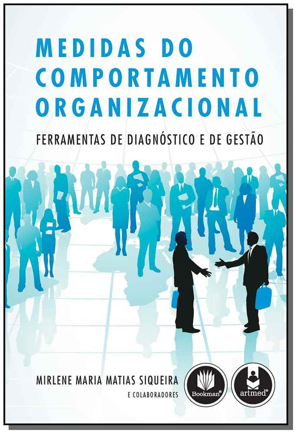 Capa do livro Medidas do Comportamento Organizacional, de Mirlene Maria Matias Siqueira