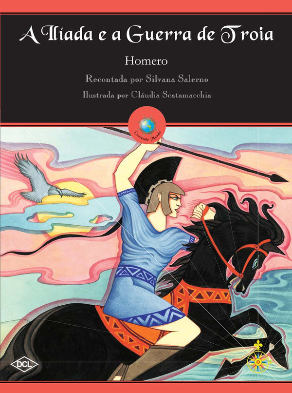 Capa do livro A Ilíada e a Guerra de Troia, de Homero