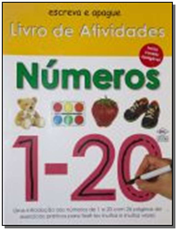 Capa do livro Escreva e Apague - Livro de Atividades, de Diversos Autores