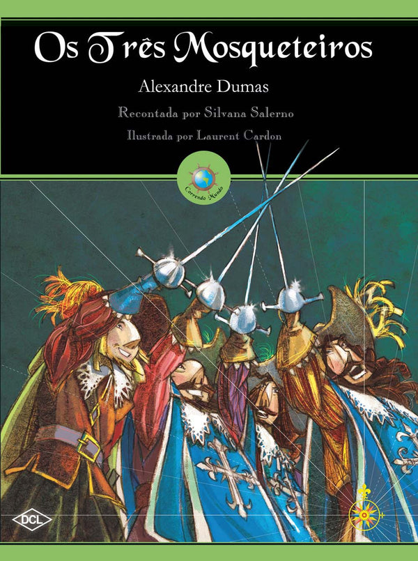 Capa do livro Os Três Mosqueteiros, de Alexandre Dumas