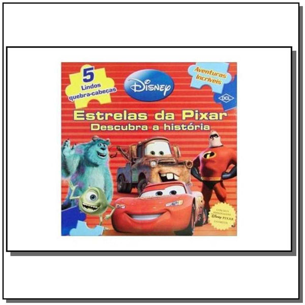 Capa do livro Disney - Descubra a Historia - Estrelas, de Disney