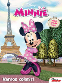 Capa do livro Disney - Vamos Colorir - Minnie, de Disney