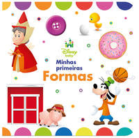 Capa do livro Disney Baby - Minhas Primeiras Formas, de Disney