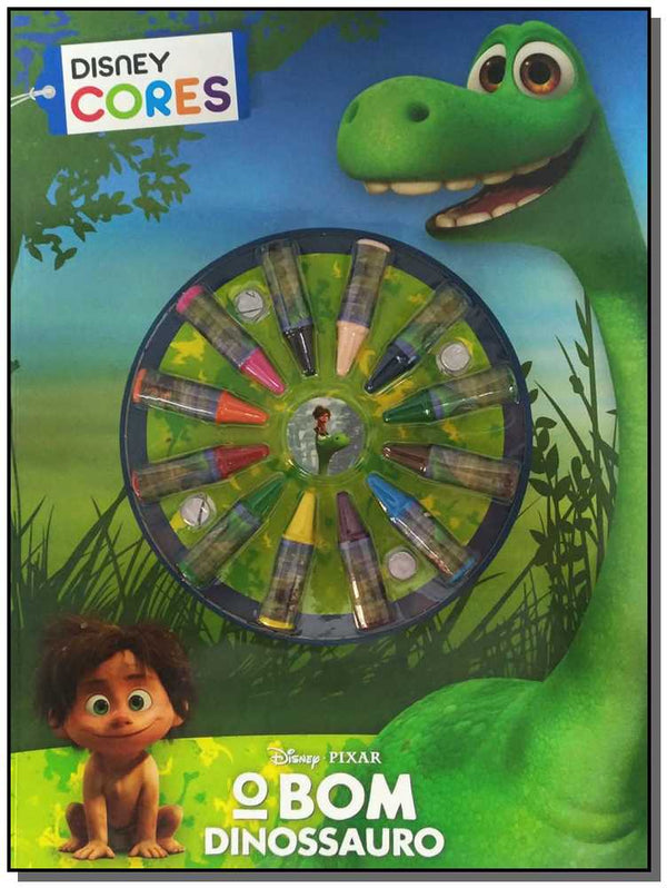 Capa do livro Disney - Cores - O Bom Dinossauro, de Disney