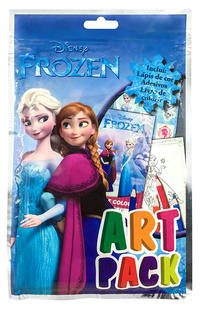 Capa do livro Disney Art Pack - Frozen, de DCL