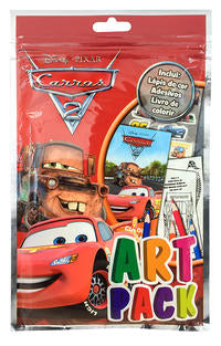 Capa do livro Disney Art Pack - Carros 2, de DCL