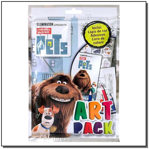 Capa do livro Disney Art Pack - Pets, de DCL