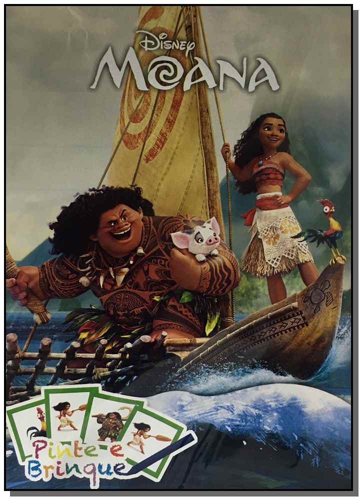 Disney - Pinte e Brinque - Moana