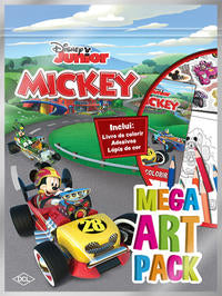 Capa do livro Disney Mega Art Pack - Mickey, de Disney