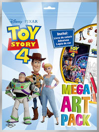 Capa do livro Disney Mega Art Pack - Toy Story 4, de Disney