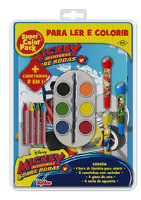 Capa do livro Disney - Super Color Pack - Mickey, de Disney