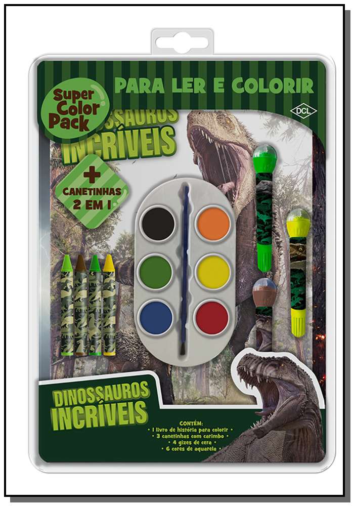 Super Color Pack - Dinossauros Incríveis