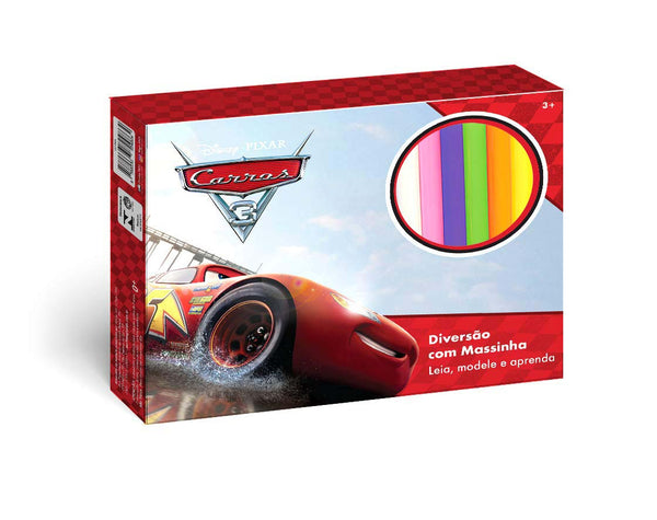 Capa do livro Diversao com Massinha Disney Carros 03, de Editora DCL