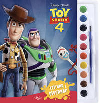 Capa do livro Disney - Aquarela - Toy Story 4, de Disney
