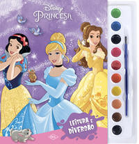 Capa do livro Disney - Aquarela - Princesas 2, de Disney