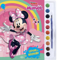 Capa do livro Disney - Aquarela - Minnie, de Disney