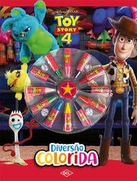 Capa do livro Disney - Diversão Colorida - Toy Story 4, de Disney