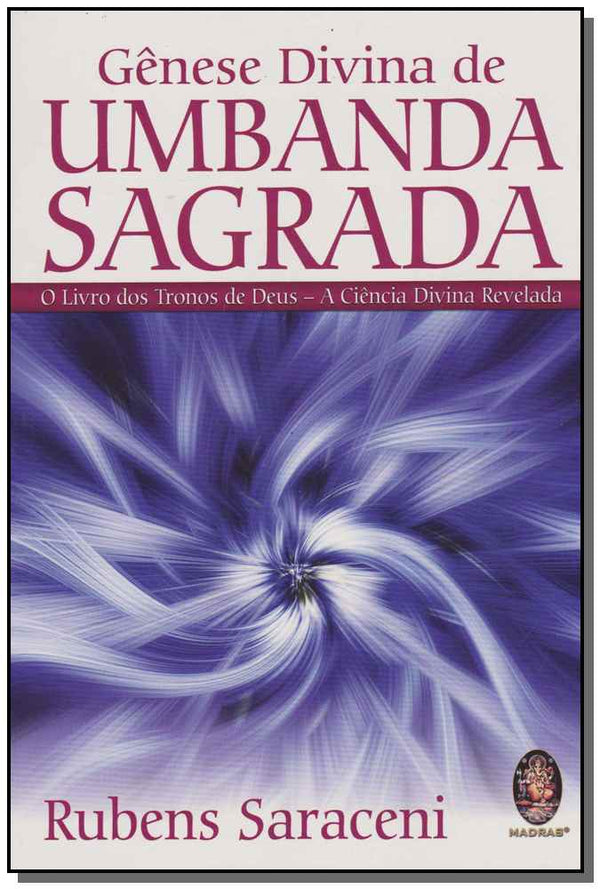 Capa do livro Genese Divina de Umbanda Sagrada, de Rubens Saraceni