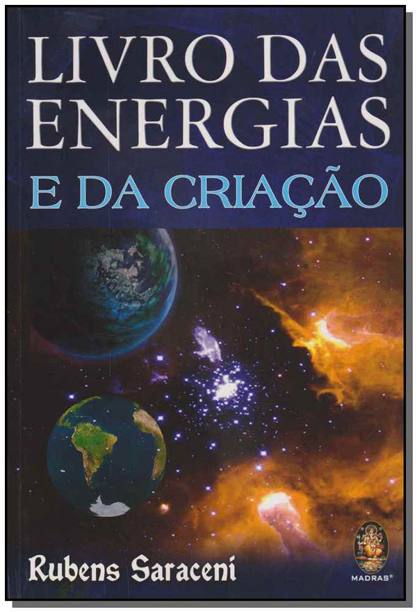 Capa do livro Livro das Energias e da Criação, de Rubens Saraceni
