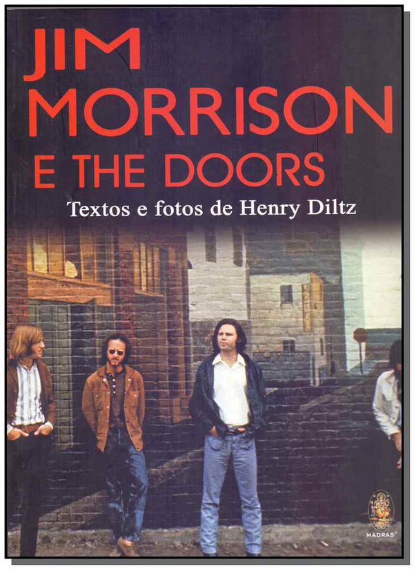 Capa do livro Jim Morrison e The Doors, de Henry Jacoby