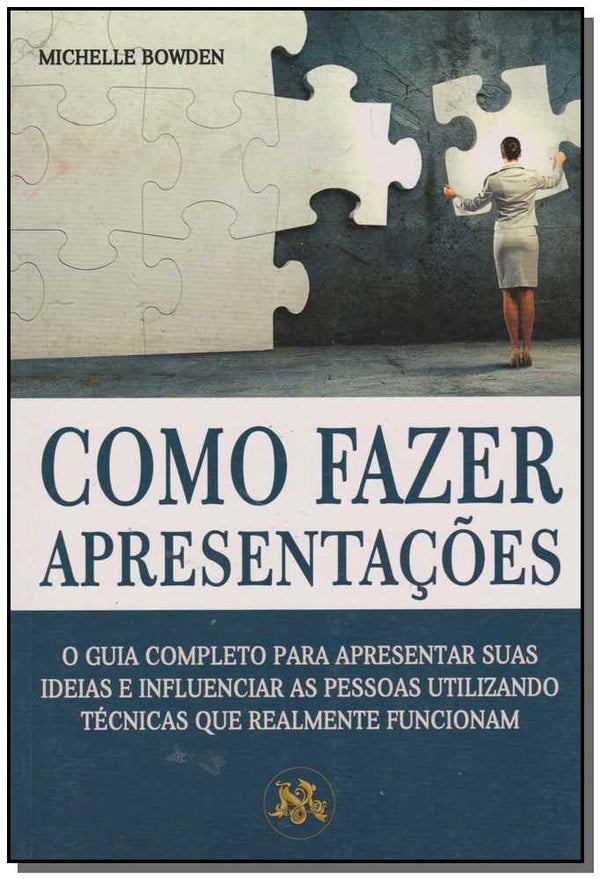 Capa do livro Como Fazer Apresentações, de Michelle Bowder