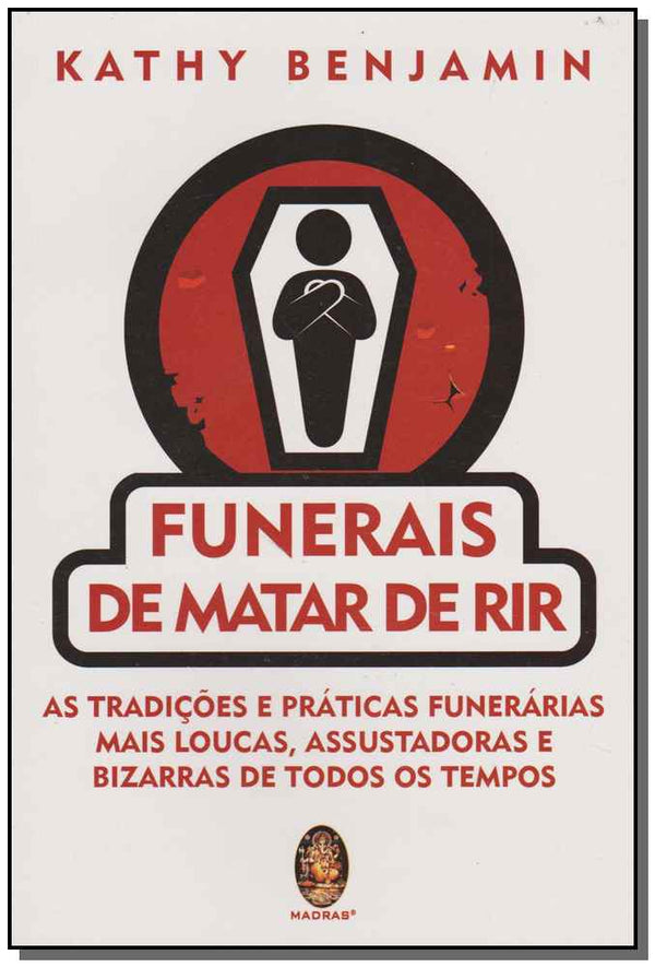 Capa do livro Funerais de Matar de Rir, de Kathy Benjamin