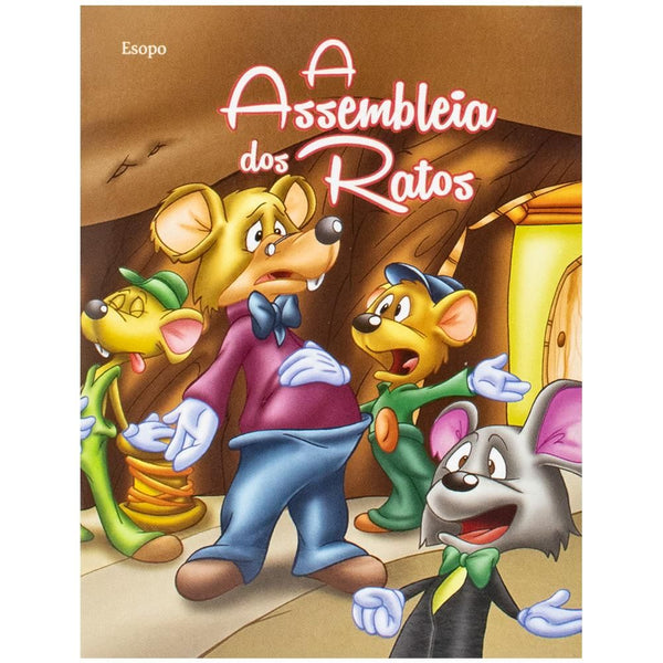 Capa do livro Mini - Fábulas: Assembleia dos Ratos, a, de Diversos Autores