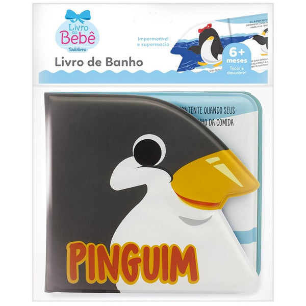 Capa do livro Amiguinhos do Mar II: Pinguim, de Roberto Belli