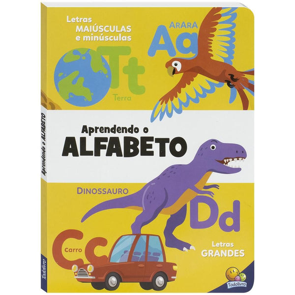 Capa do livro Aprendendo o Alfabeto, de Todolivro