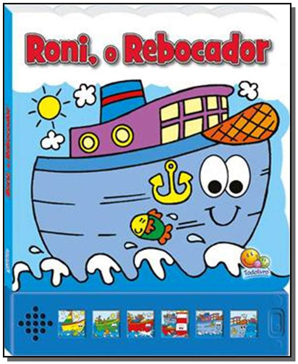 Capa do livro Pequenas Maquinas - Roni, o Rebocador, de Diversos Autores