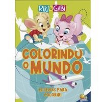 Capa do livro Riki & Gabi - Volta ao Mundo, de Editora Todolivro