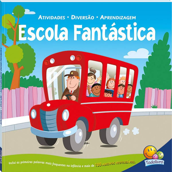 Capa do livro Atividades-Diversão-Aprendizagem:Escola..., de Editora Todolivro