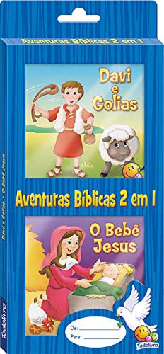Aventuras Bibl. 2 em 1: Davi e Golias-O Bebe Jesus