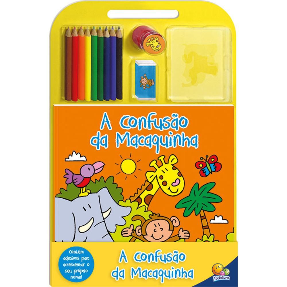Um Toque de Cor - Confusão da Macaquinha, a